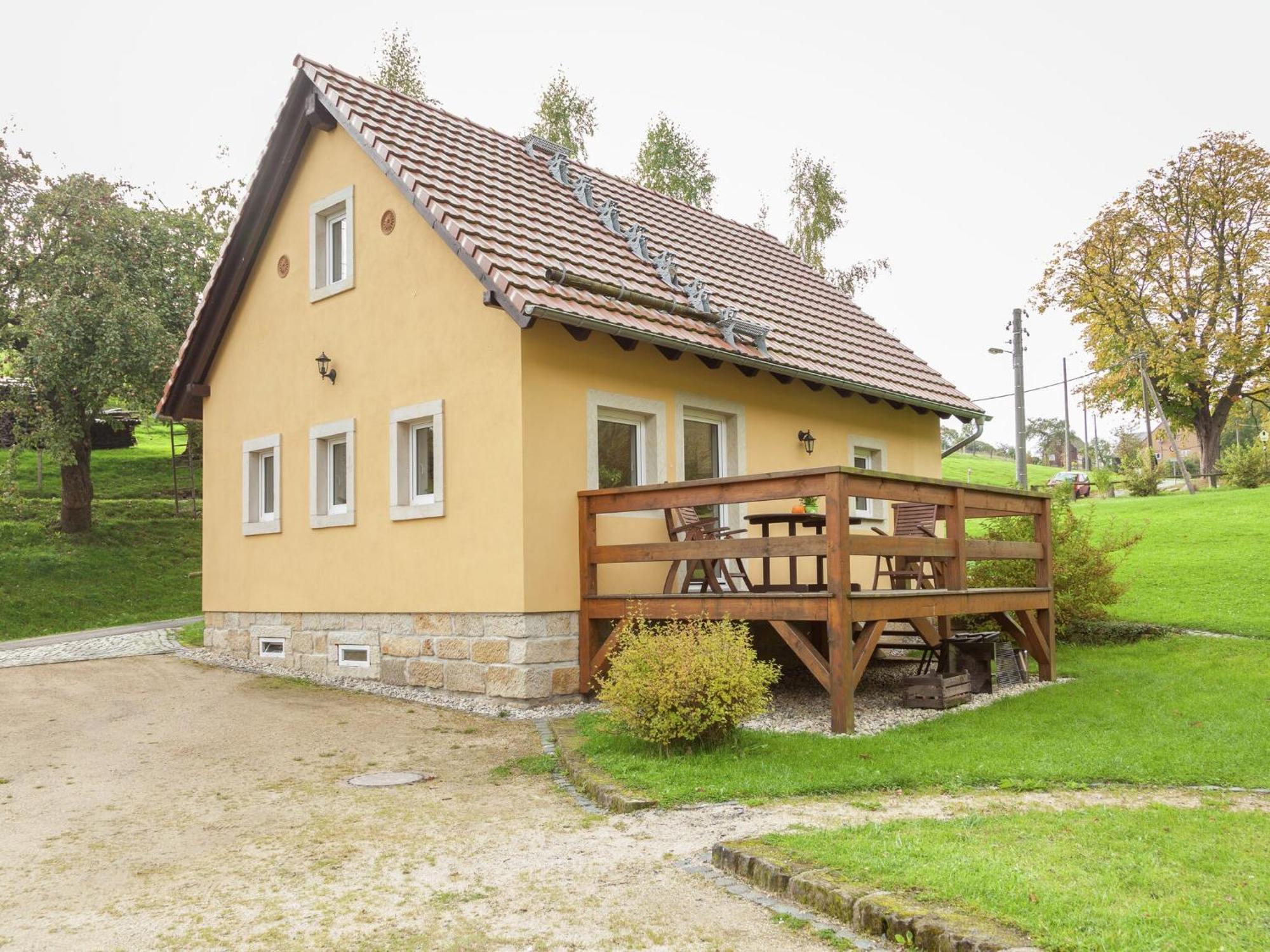 Charming Holiday Home In Hohnstein Ot Lohsdorf Exterior foto