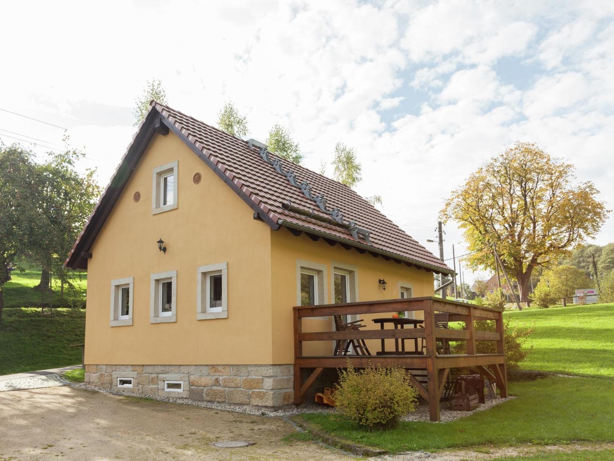 Charming Holiday Home In Hohnstein Ot Lohsdorf Exterior foto